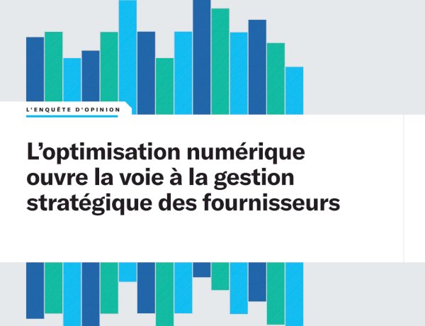 Digital optimization paves the way for management supplier strategy