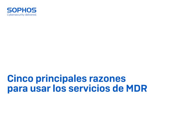 Top Five Reasons to Use MDR Services